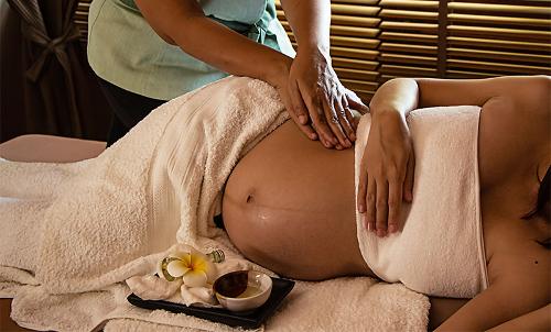 spa pregnancy massage for expectant mothers